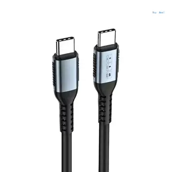 Высокоскоростной кабель USB3.2 Gen2 USB C PD60W Fast 5A 4K @ 60Hz Кабель для передачи данных