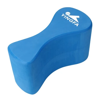 Поплавок для ног с плавательным буем для взрослых и молодежи, для гребков в бассейне и укрепления верхней части тела, без EVA и BPA, синий