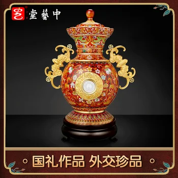 Перегородчатая Золотая монета зодиака Fortune Zun Mi Zhenxiong, серебряная монета, коллекция украшений для дома, подарок