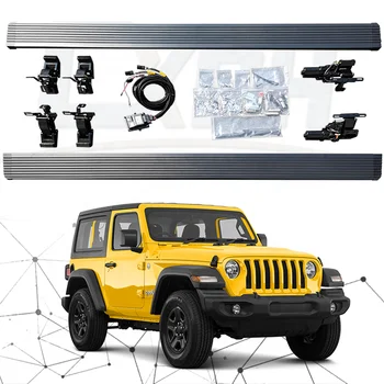 Подножка с автоматическим шагом, боковая подножка, электронные автомобильные аксессуары для jeep wrangler 2015-2019