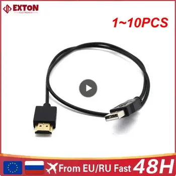 1 ~ 10ШТ Штекер 1.4 штекер USB 2.0 Разъем адаптера Зарядное устройство конвертер кабель