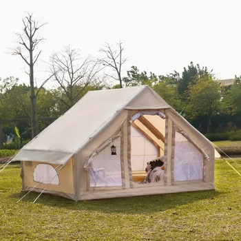 Водонепроницаемая надувная палатка для кемпинга на открытом воздухе, Надувная палатка для кемпинга