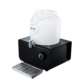 Электрический нагревательный Черно-белый диспенсер для горячего молока и сока Коммерческие машины для раздачи молока