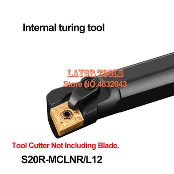 S20R-MCLNR12 20 мм Токарный станок Режущие Инструменты Токарный инструмент с ЧПУ Токарные станки Внутренний Металлический Токарный инструмент Расточная планка Типа MCLCR / L