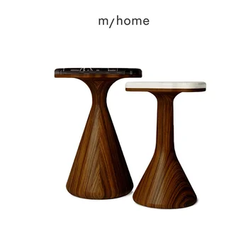 YY Приставной столик для дивана Комбинация вложенных столов Современная минималистичная гостиная Мраморный журнальный столик Ночной столик