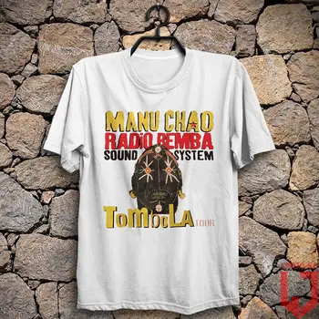 Футболка Tombola Tour Manu Chao Radio Bemba Sound System Mano Negra Rock с длинными рукавами