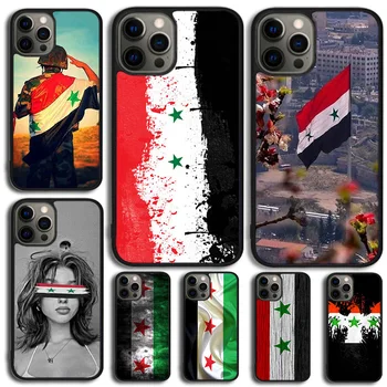 Сирия Чехол Для Телефона с сирийским Флагом Для iPhone 14 13 12 Mini 11 Pro Max SE 2020 5 6S 7 8 Plus X XS Max XR Cover Shell