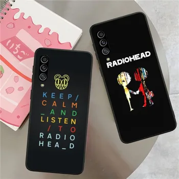 Музыкальный Чехол Для Телефона Radiohead Samsung Galaxy S23 S22 S21 S20 Plus Ultra M14 M13 M33 M53 Note20 Мягкий Черный Чехол Для Телефона