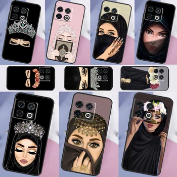 Исламский Арабский чехол для девочки в хиджабе для OnePlus 8T 9R 9RT 10T 8 9 10 Pro Чехол Для OnePlus Nord CE 2 Lite 2T N10 N20 N100