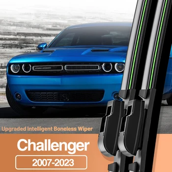 2x Для Dodge Challenger 2007-2023, щетки стеклоочистителя переднего стекла, аксессуары для окон 2009 2010 2011 2014 2016 2018 2020