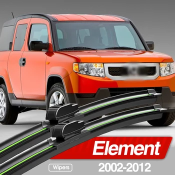 Для Honda Element 2002-2012 Щетки стеклоочистителя переднего стекла, 2 шт. Аксессуары для окон на ветровом стекле 2003 2004 2005 2006 2009 2010 2011