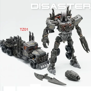 Игрушка-трансформер DISASTER TZ01 Scourge SS101 Rise of the Beasts Movie 7, Фигурка Деформированного робота из сплава, аниме-модель, подарок
