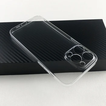 Для Apple iPhone 15 iPhone15 Pro Max Plus, глянцевый жесткий пк с прозрачным покрытием, чехол с защелкой для защиты камеры