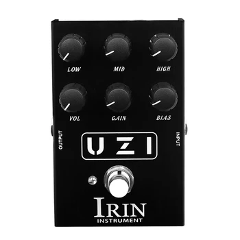 Новый IRIN С множеством функциональных гитарных эффектов с одним блоком Дисторшн Хорус Вибрато Задержка Перегрузка Эффект с одним блоком