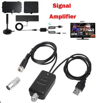 Усилитель телевизионного сигнала Booster Удобство и Простота установки Digital HD Для кабельного телевидения Для антенны Fox HD Channel 25DB