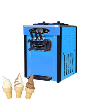 Высококачественная Коммерческая Машина Для Производства Мороженого, Настольная Машина Для Производства Замороженного Йогурта Из Нержавеющей Стали