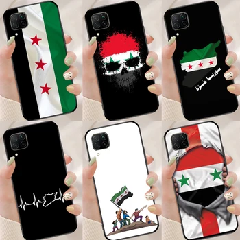 Сирийский Флаг Сирии Для honor 50 Lite Чехол Для телефона 8X 9X 10i Huawei P20 P40 P30 Pro P Smart 2021 nova 9 5T Чехол