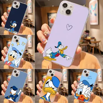Чехол для телефона Donald Duck для Iphone 7 8 Plus X Xr Xs 11 12 13 Se2020 Mini Mobile Iphone 14 Pro Max Case
