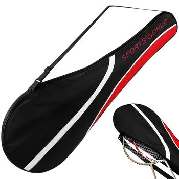 Сумка для хранения ракеток для бадминтона, рюкзак с регулируемым ремнем, Мужские принадлежности для занятий теннисом