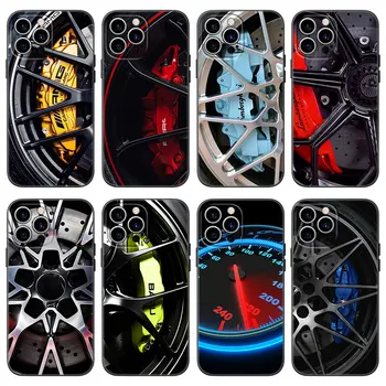 Чехол для Телефона Sports Car Wheel Tire Speed Для Apple iPhone 12 13 Mini 11 14 Pro X XR XS Max 6 6S 7 8 Plus SE 2020 2022 5S Cover