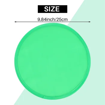 Складной круглый вентилятор-зеленый