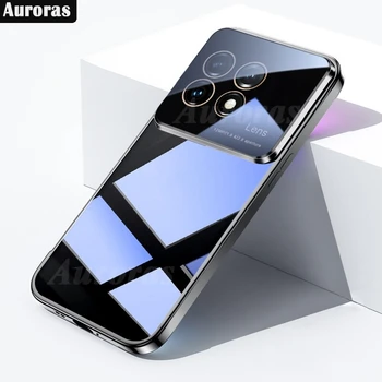 Auroras Для OnePlus 11 Чехол Однотонный С Гальваническим Покрытием Камера Большого Обзора Пластиковый Корпус Для Oneplus Ace 2 2V Nord 3 5G Задняя Крышка