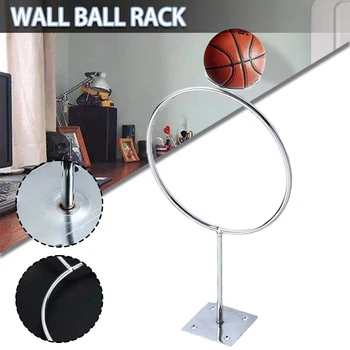 1шт Футбольный Мяч Настенный Стеллаж Для Хранения Многофункциональный Баскетбольный Стенд Подставка Для Дисплея Подставка Для Дисплея