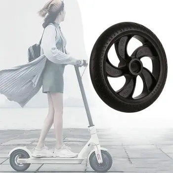 Эластичное износостойкое колесо для электрического скутера размером 200x36 мм, полное колесо со ступицей, сплошная шина