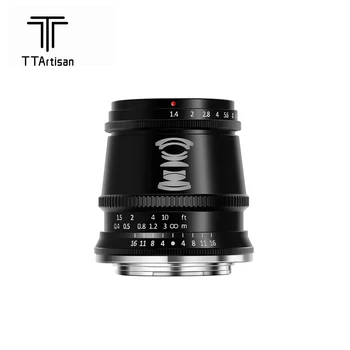 TTArtisan 17 мм F1.4 Широкоугольный Объектив Камеры для Sony E Mount Fujifilm XT3 XA7 XE Canon M Leica L Nikon Z Panasonic Olympus M43
