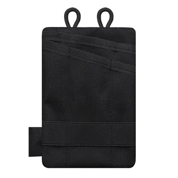 Мини-сумка-органайзер с карманом на открытом воздухе, многофункциональная для кемпинга, пеших прогулок, альпинизма, сумка для хранения карточек, ключей, инструментов