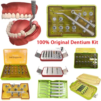 GreatLife 100% Оригинальный Dentium DASK Зубной Имплантат Костное Долото Цифровое Руководство Хирургический Набор Инструментов Для Протезирования Остеотома Набор Имплантатов