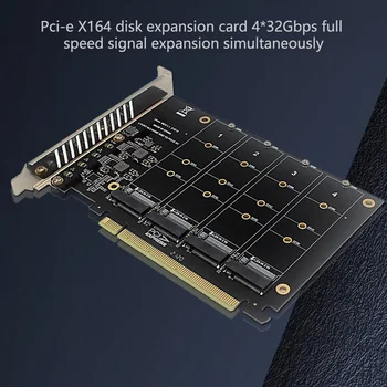 Поддержка 4-дискового NVME RAID PCI-E X16 Dapter Card Array Поддержка карт расширения по протоколу M. 2 NVME SSD M.2 PCI-E Оборудование