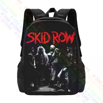 Футболка Skid Row группа Glam Hard Rock SkidrowBackpack портативная сумка для спортзала большой емкости