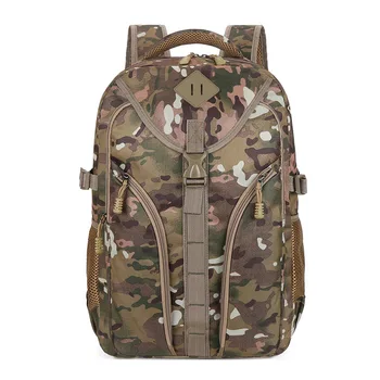 Тактический походный рюкзак для мужчин, охотничий камуфляж, альпинистская сумка для скалолазания, большая многофункциональная дорожная сумка для компьютера
