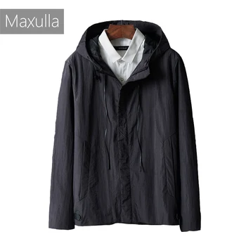 Maxulla wind тонкие куртки мужские с длинным рукавом дышащая ветровка мужская уличная одежда ветровка мужская повседневная одежда Mla045