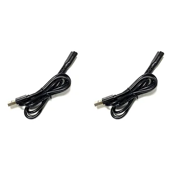 2X USB-кабель для зарядки 8148/8591/85048509//2240/2241 Аксессуары для электрических машинок для стрижки волос