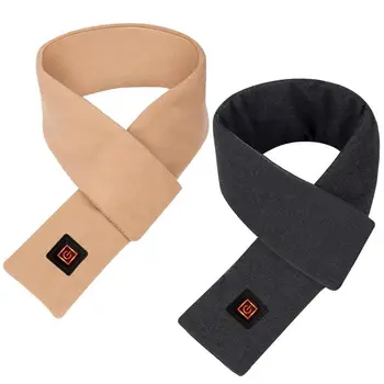 Шарф с подогревом Graphene USB smart heating scarf для мужчин и женщин зимний теплый шарф с электрическим подогревом с 3 регулировками температуры