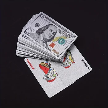Покерные фишки Silver Dollar Look - придадут Вашему Игровому вечеру нотку Класса! Рождество, Хэллоуин、Подарок на День благодарения