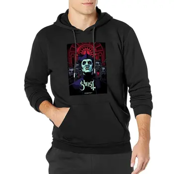 Толстовки Funny Ghost BC Essentials Осенняя тяжелая рок-группа Повседневная рубашка с капюшоном Мужская Harajuku Классический пуловер Оверсайз Толстовка